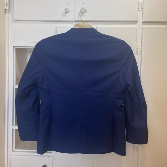 Wehilion Men's Premium Classic Navy Suit Jacket Separate Coat-Regular XXL - Picture 8 of 13